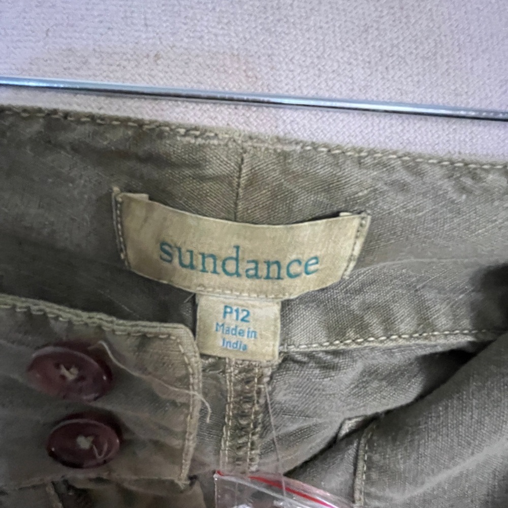Used Sundance women pants. Cotton. Excellent condition. Size 12